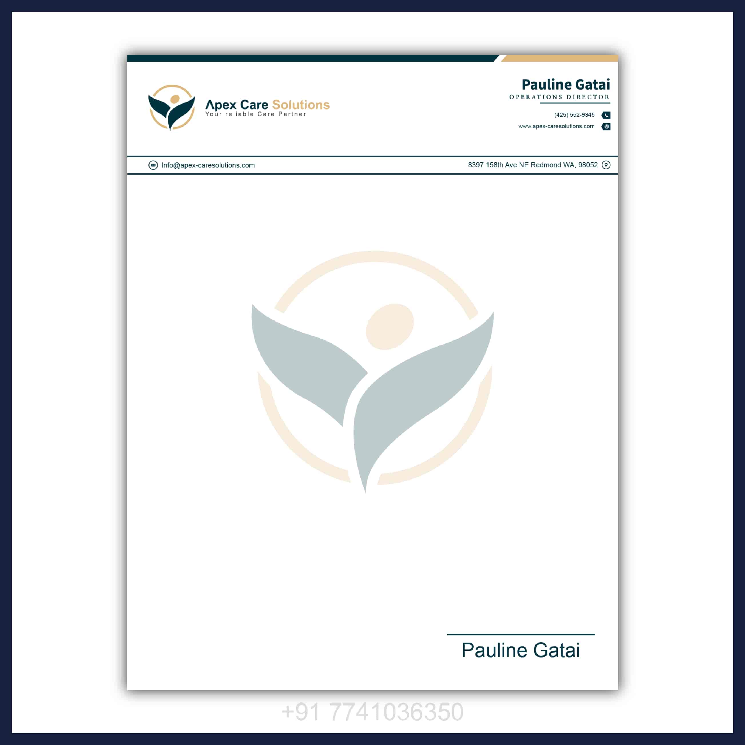 Letterhead design