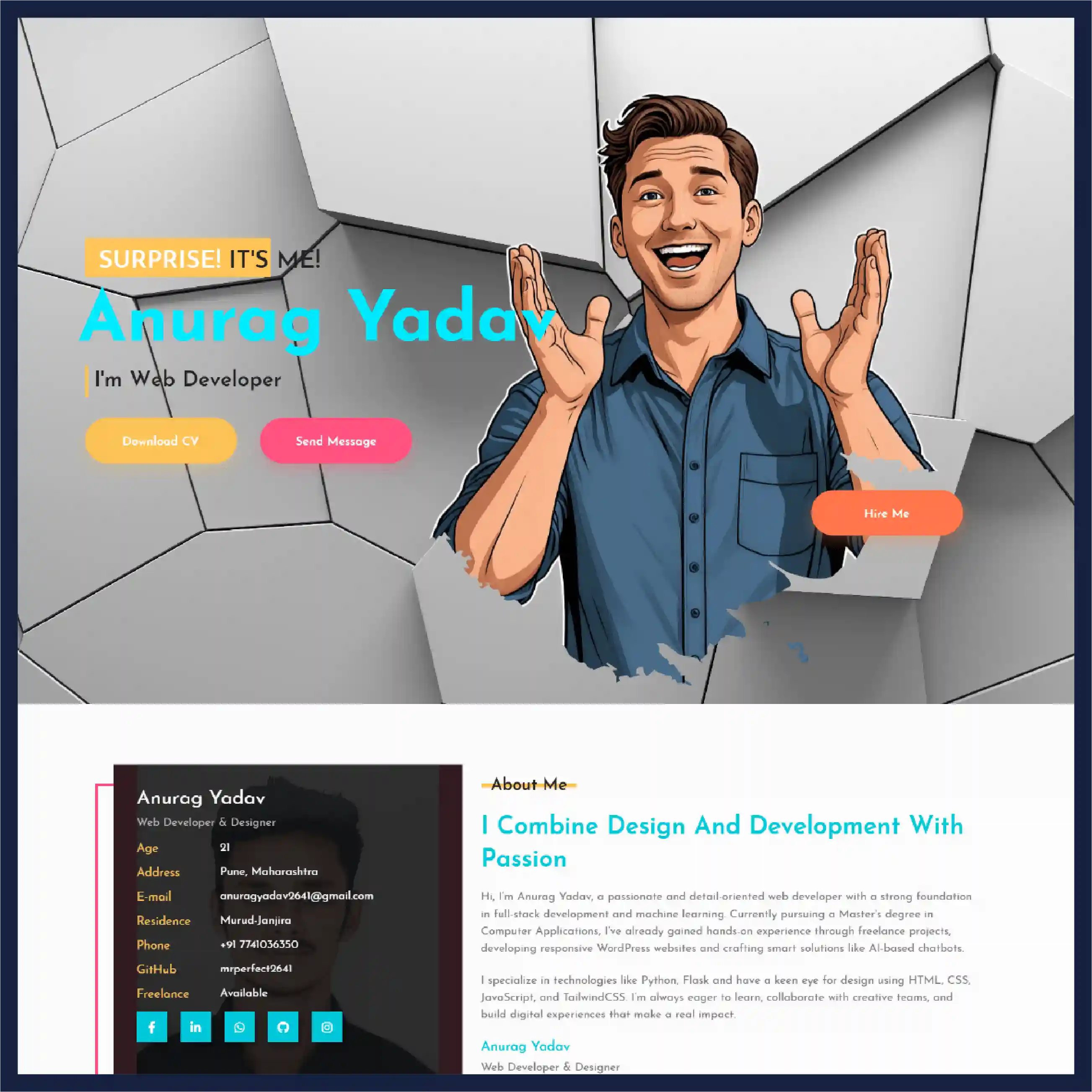 Portfolio website