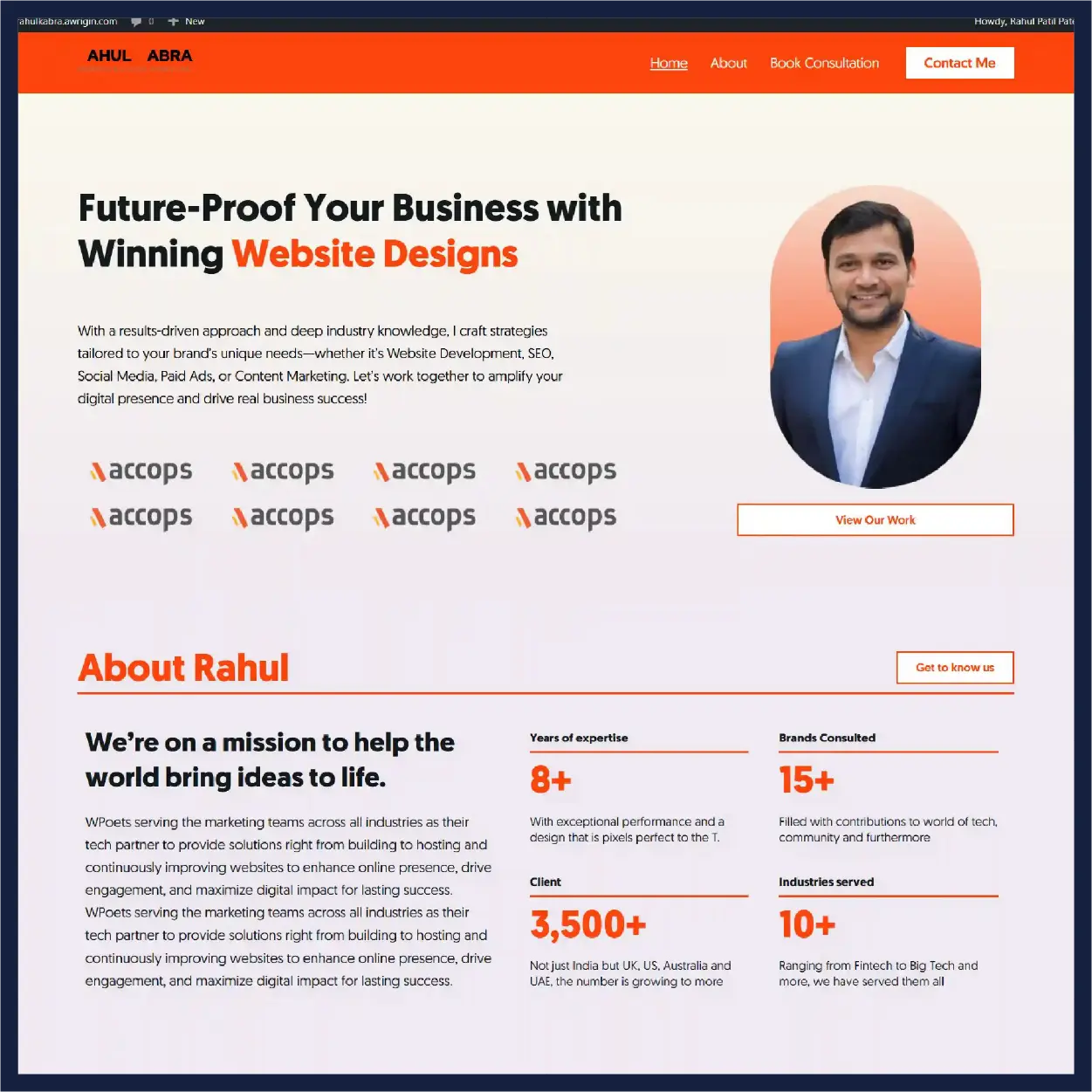Rahul Kabra team project